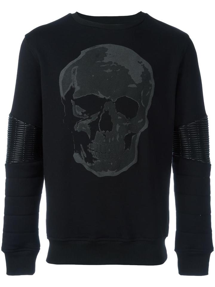 Philipp Plein United Sweatshirt, Men's, Size: Xl, Polyurethane/polyester/spandex/elastane/cotton