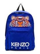 Kenzo Embroidered Logo Backpack - Blue