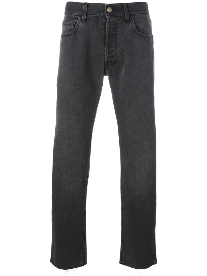 Gucci Panther Patch Jeans, Men's, Size: 30, Black, Cotton