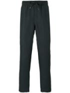 Bernardo Giusti Drawstring Track Pants, Men's, Size: 46, Black, Linen/flax