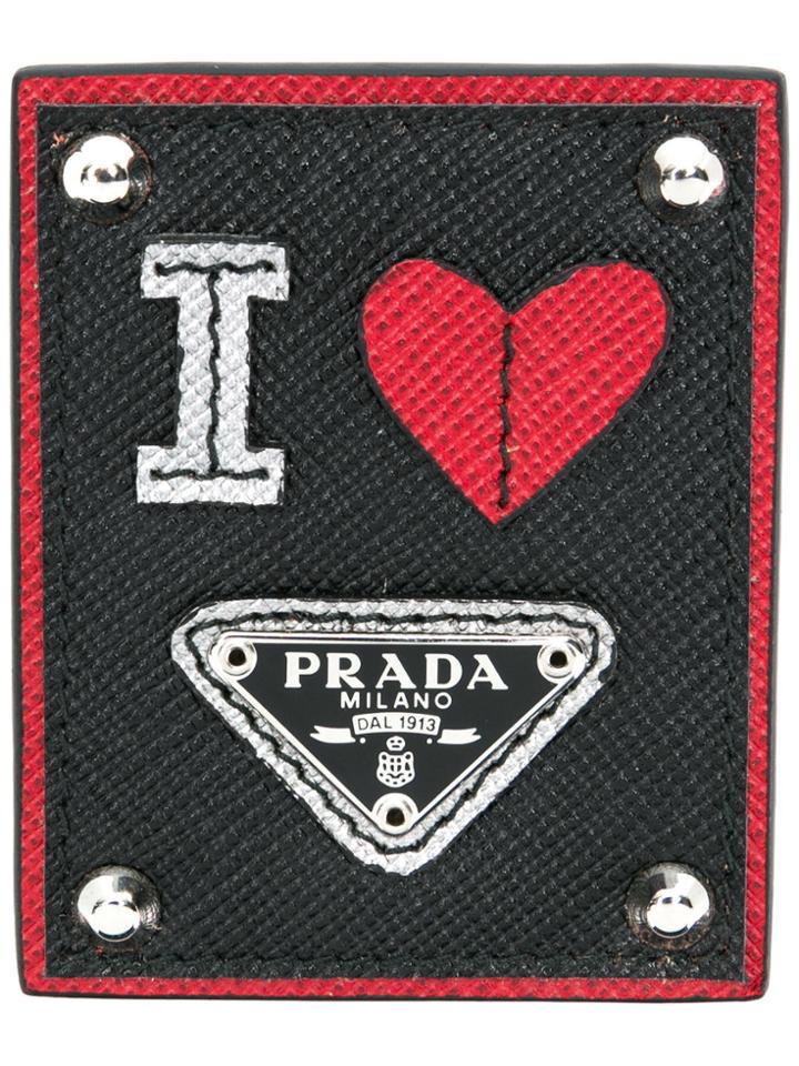 Prada I <3 Prada Mirror - Black