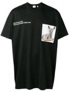 Burberry Montage Print T-shirt - Black