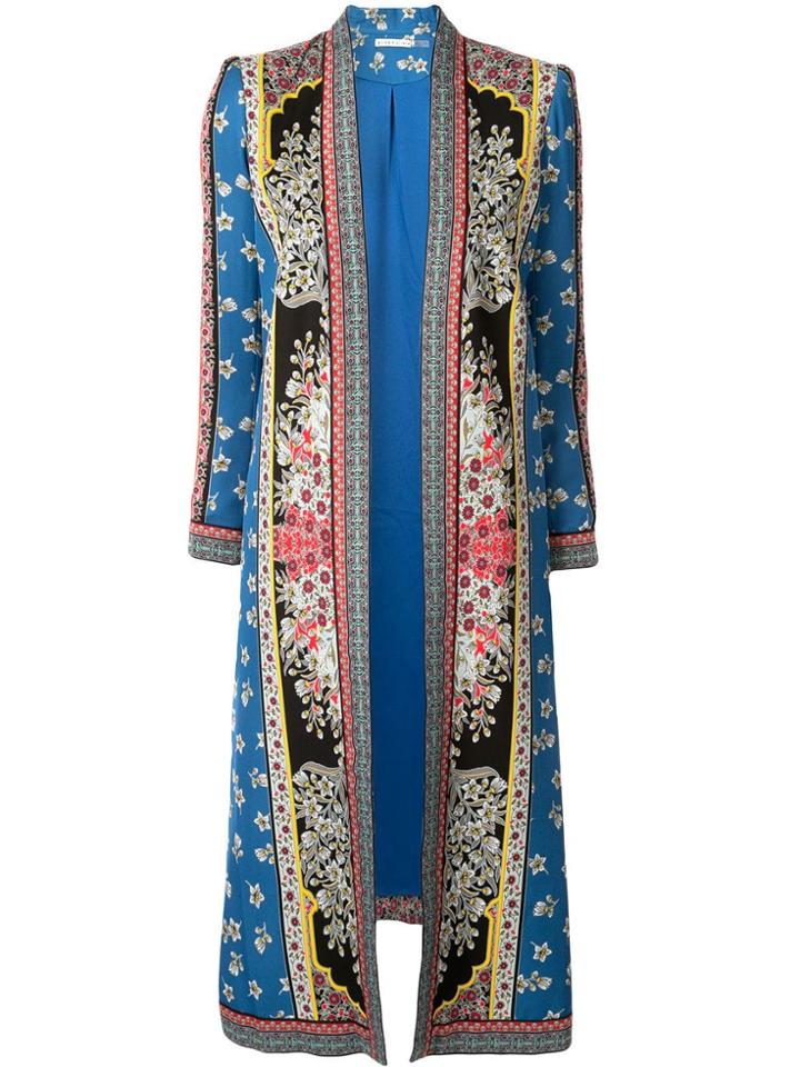 Alice+olivia Collarless Overcoat - G498