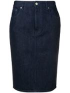 Mm6 Maison Margiela Denim Skirt - Blue