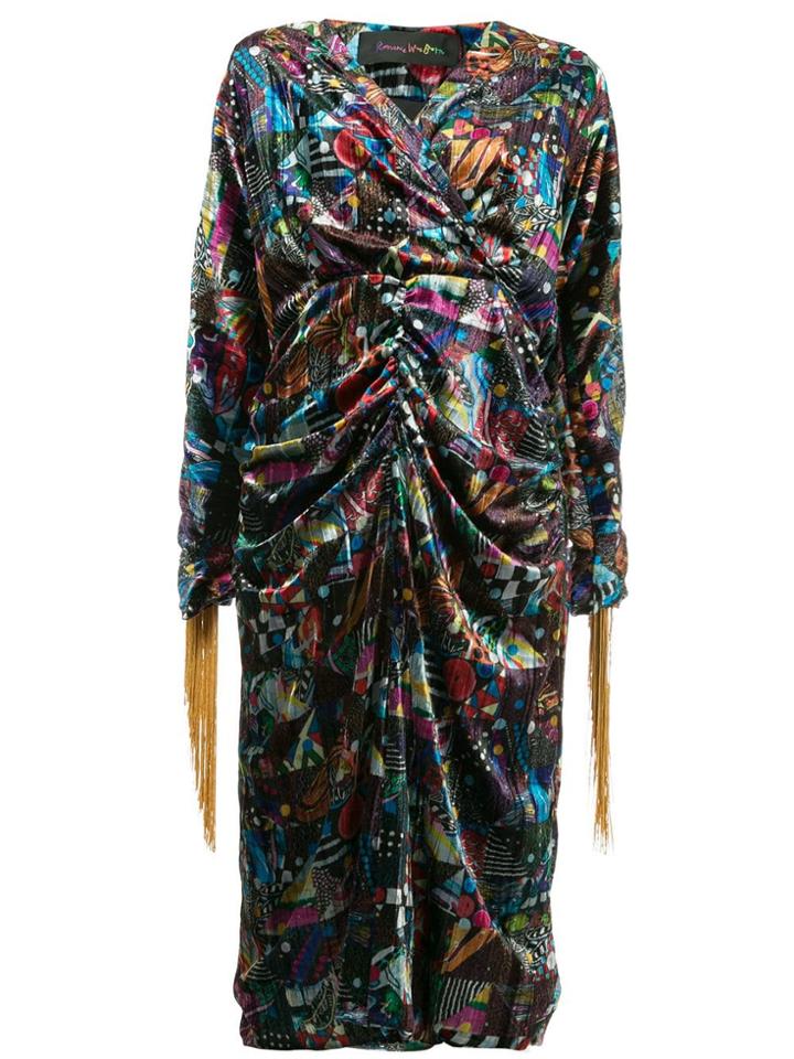 Romance Was Born Del Patchwork Dress - Multicolour