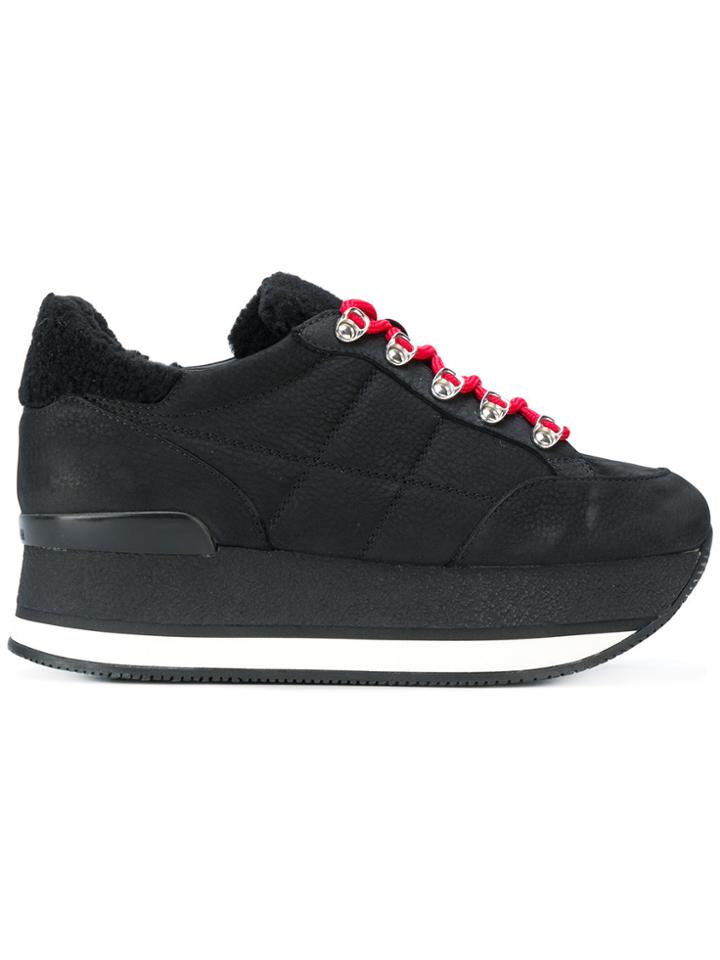 Hogan Duck Mountain Sneakers - Black