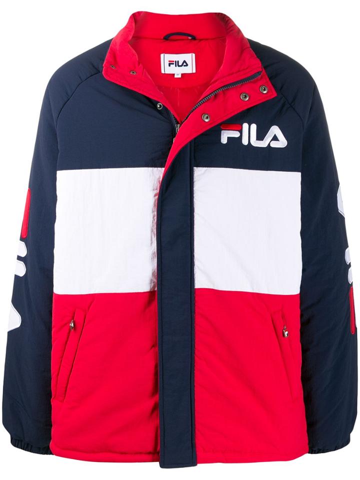 Fila Nikolla Puffer Jacket - Blue