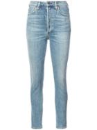 Citizens Of Humanity High Rise Skinny Jeans - Blue