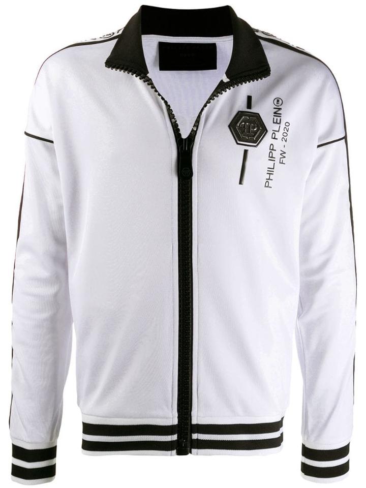 Philipp Plein Anniversary 20th Jogging Jacket - White