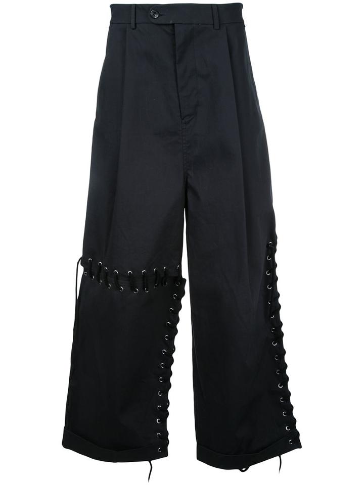 Craig Green - Drop-crotch Trousers - Men - Cotton - M, Black, Cotton