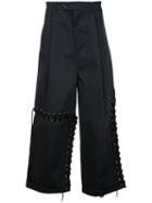 Craig Green - Drop-crotch Trousers - Men - Cotton - M, Black, Cotton