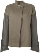 Gianfranco Ferré Pre-owned Panelled Jacket - Brown
