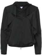 Red Valentino Pleated Detail Jacket - Black