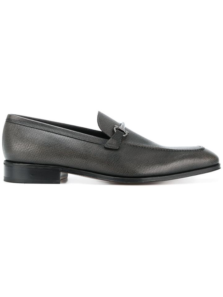 Salvatore Ferragamo Gancio Horsebit Loafers - Grey
