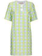 Emilio Pucci Jacquard T-shirt Dress - Yellow & Orange