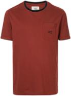 Kent & Curwen Contrast Collar T-shirt - Red