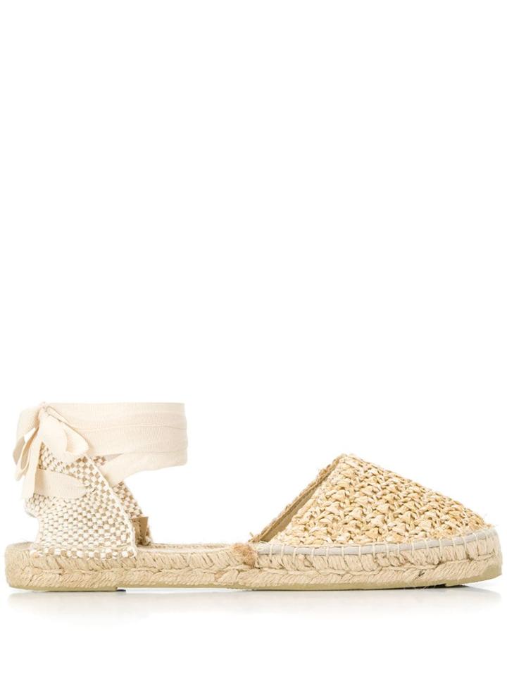 Manebi Yucatan Espadrilles - Neutrals