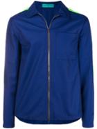 Kappa Danilo Paura X Kappa Logo Stripe Zipped Sweatshirt - Blue