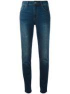 Tapered Jeans - Women - Cotton/polyester - 29, Blue, Cotton/polyester, Armani Jeans