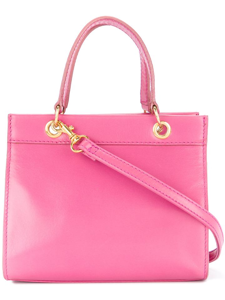 Céline Vintage Mini 2way Bag - Pink & Purple