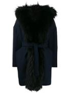 Ava Adore California Hooded Coat - Blue