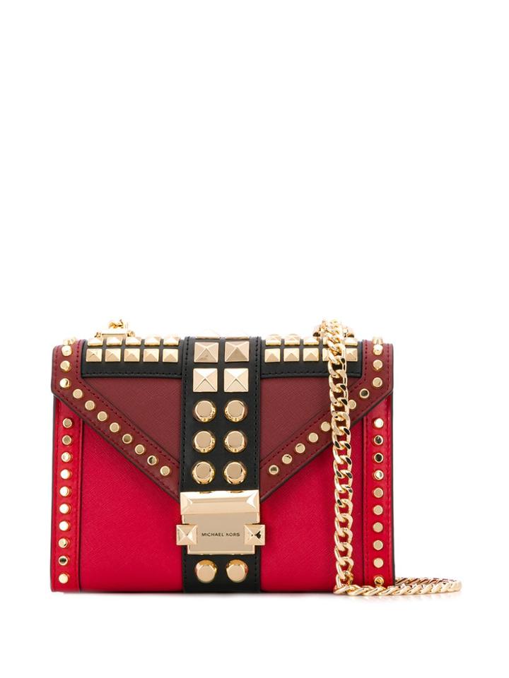 Michael Michael Kors Small Whitney Shoulder Bag - Red