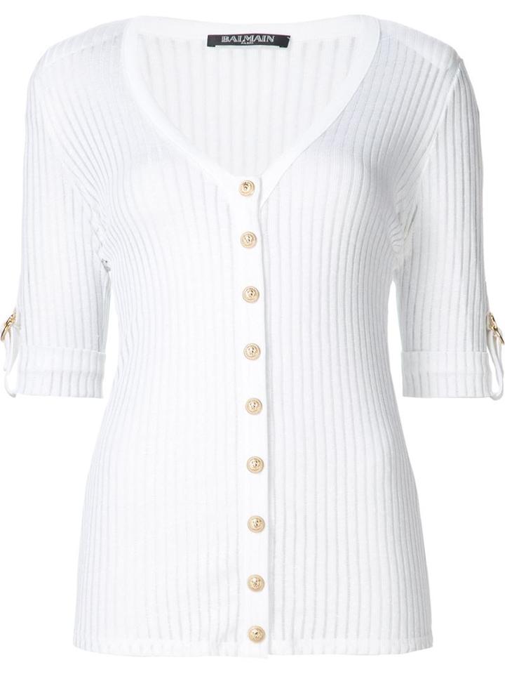 Balmain Half Sleeve Cardigan