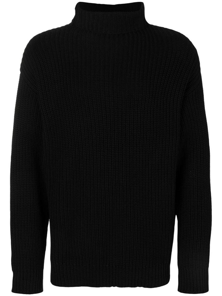 Rta Roll Neck Jumper - Black
