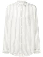 Our Legacy Initial Striped Shirt - White