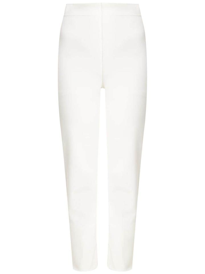 Gloria Coelho Asymmetrical Trousers - White