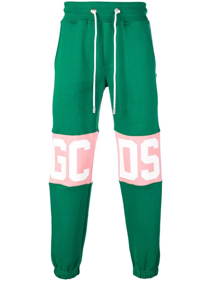 Gcds Branded Sweatpants - Green