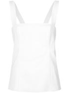 Giuliana Romanno Bicolour Tank Top - White