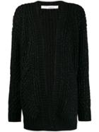 Iro Glittered Cardigan - Black