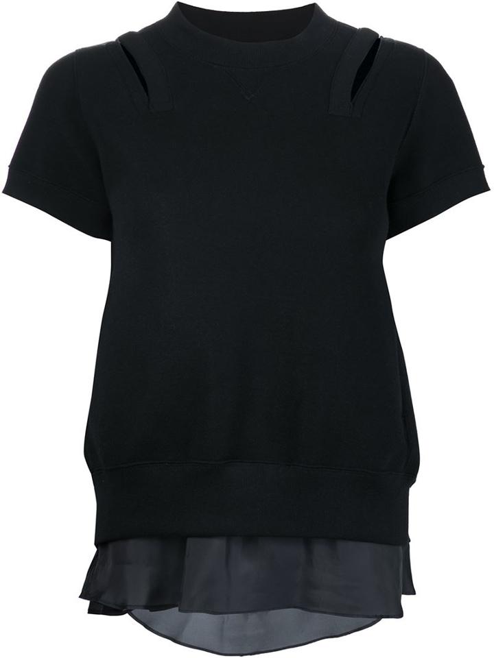 Sacai Lace Back Sweatshirt