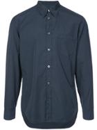 Maison Margiela Long-sleeve Fitted Shirt - Blue