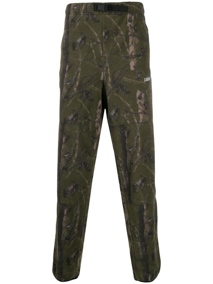 Carhartt Wip Foliage Print Track Pants - Green