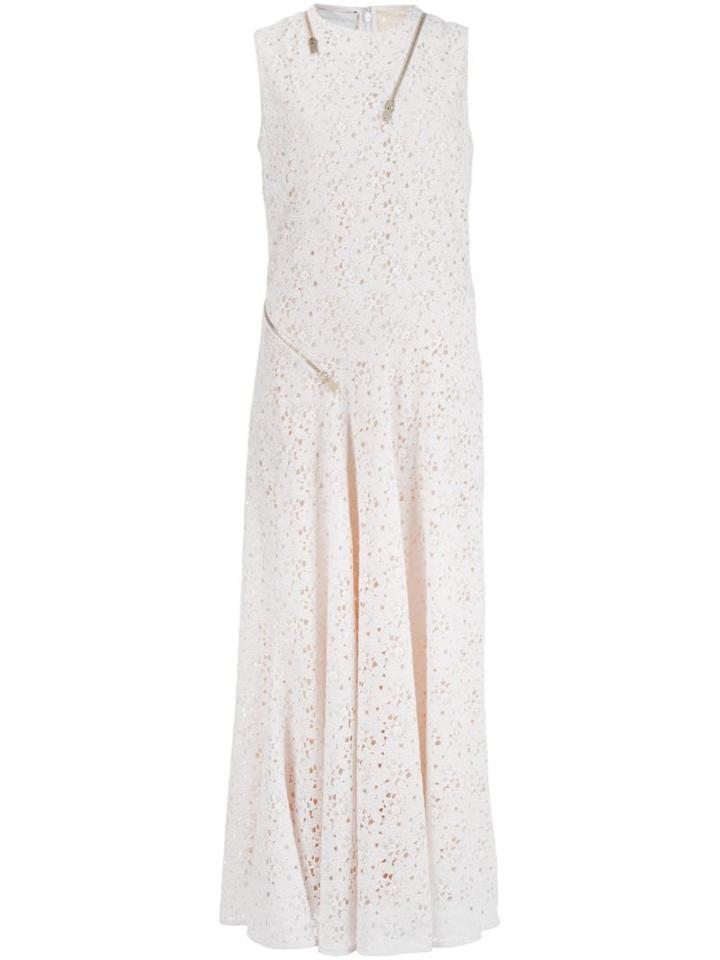 Stella Mccartney Zip Detail Midi Dress