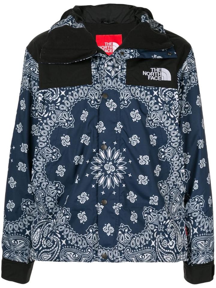 Supreme Tnf Bandana Mountain Parka - Blue