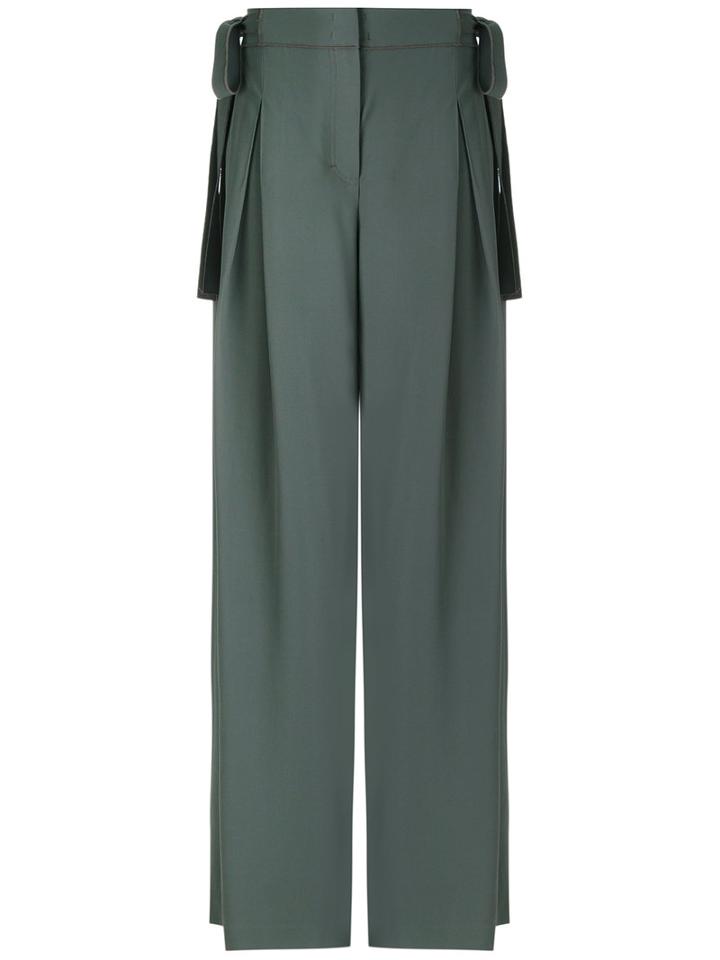 Talie Nk Wide Leg Trousers, Women's, Size: 36, Grey, Acetate/viscose
