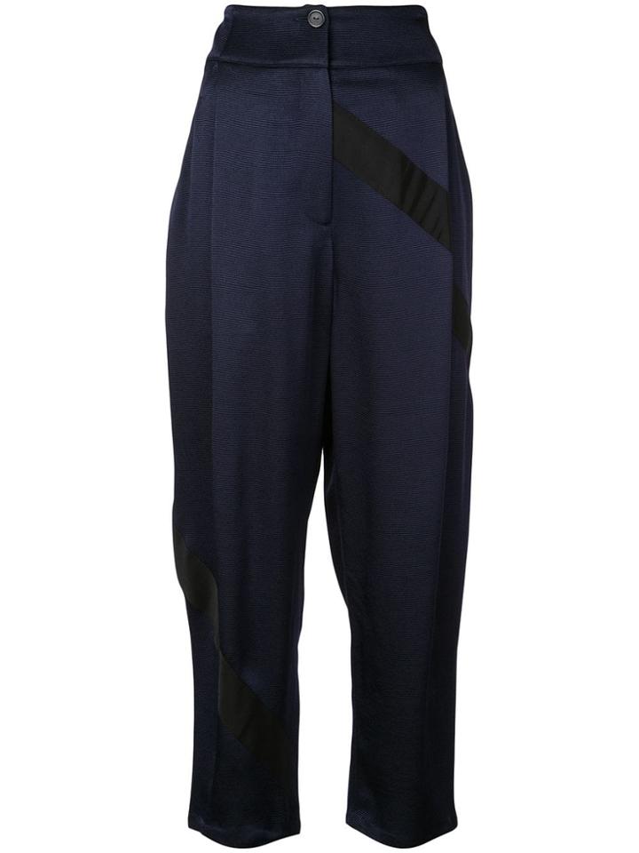 Palmer / Harding High-waist Static Trousers - Blue