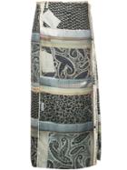 Maison Mihara Yasuhiro Multi-pattern Skirt - Multicolour