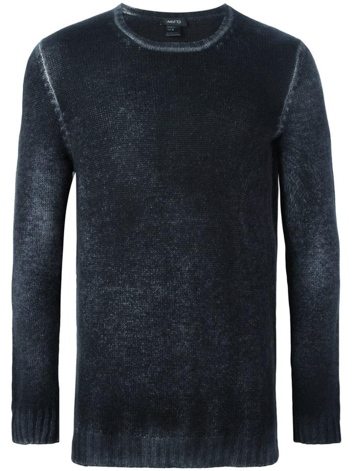 Avant Toi Cashmere Jumper - Black