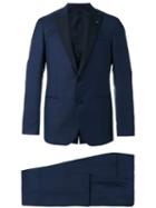 Lardini Slim-fit Suit, Men's, Size: 50, Blue, Wool/mohair/silk/cupro