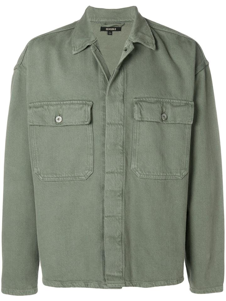 Yeezy Season 6 Workwear Shirt - Green