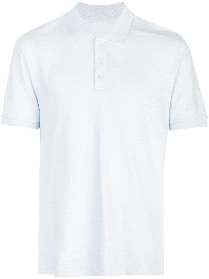 Vince Basic Polo Shirt - Blue