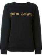 Palm Angels Logo Embroidered Sweatshirt