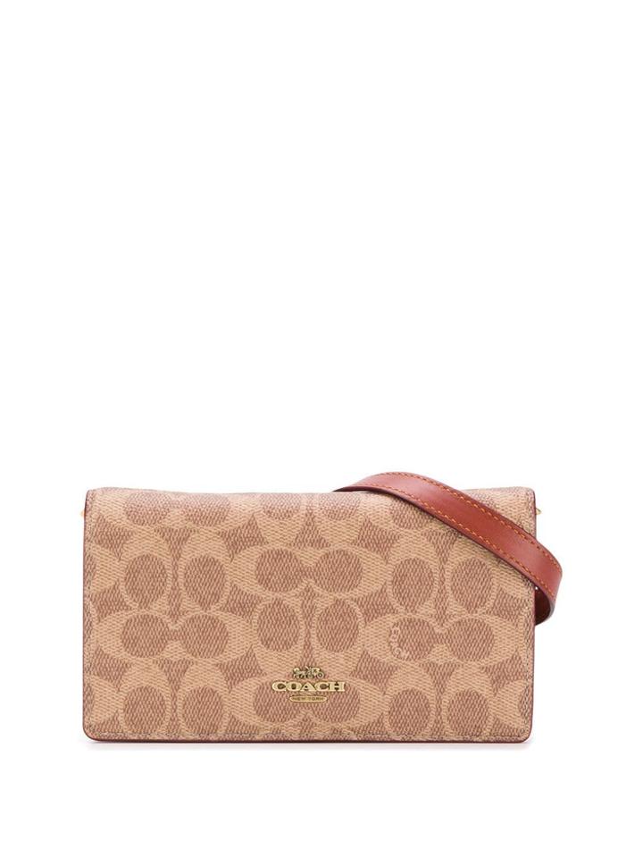 Coach Logo Print Belt Bag - Brown