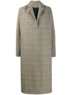 32 Paradis Sprung Frères Michigan Check Coat - Neutrals