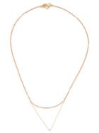 Wouters & Hendrix Gold Layered Diamond Necklace, Women's, Metallic