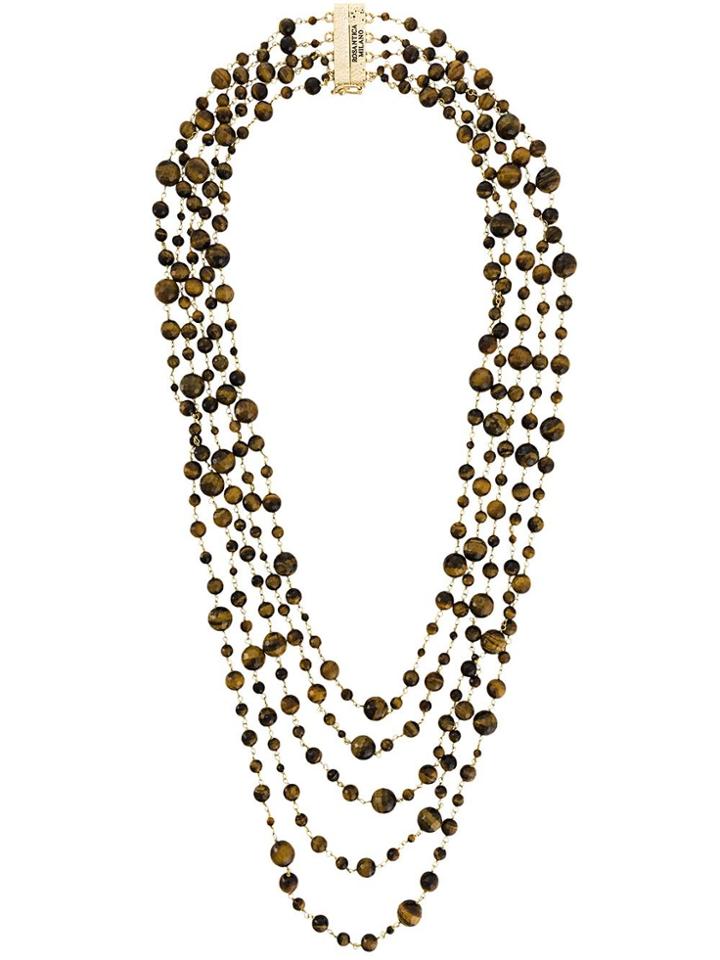 Rosantica 'orti' Necklace - Brown